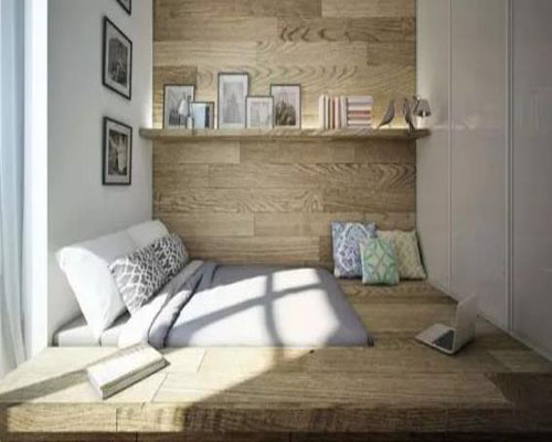 下沉式設(shè)計(jì)營造通透感和高度差