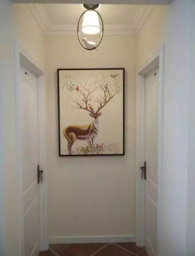 走廊盡頭這樣裝 真漂亮！