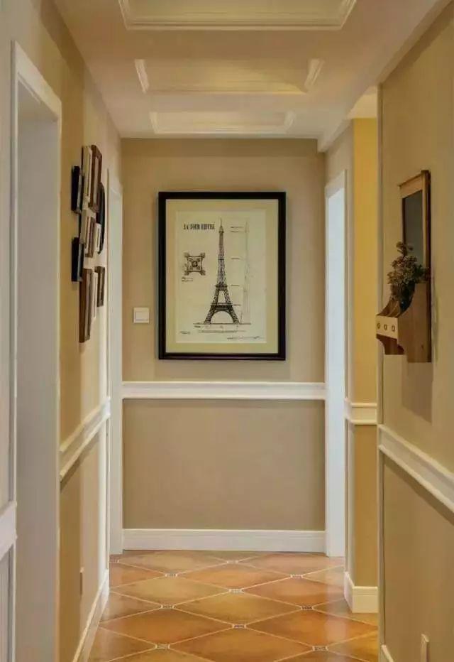 走廊盡頭這樣裝 真漂亮！