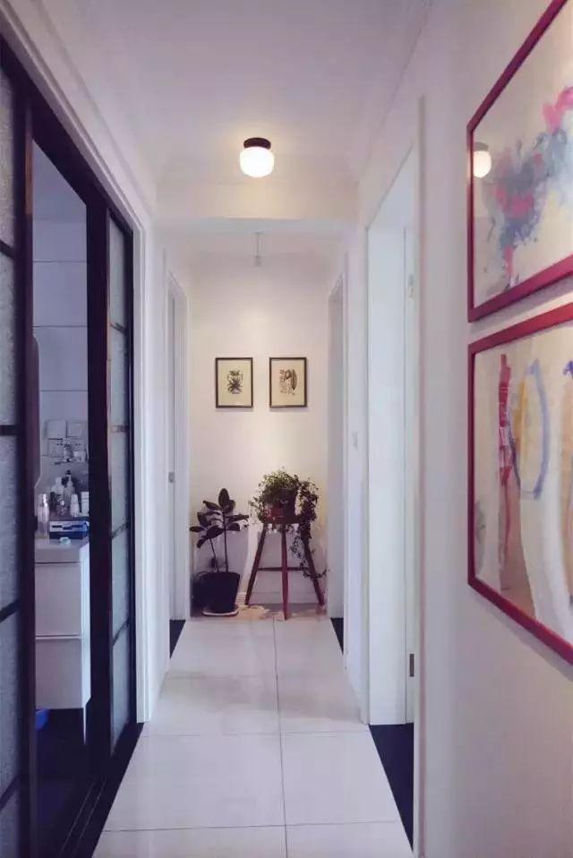 走廊盡頭這樣裝 真漂亮！