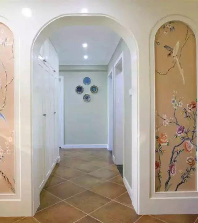 走廊盡頭這樣裝 真漂亮！