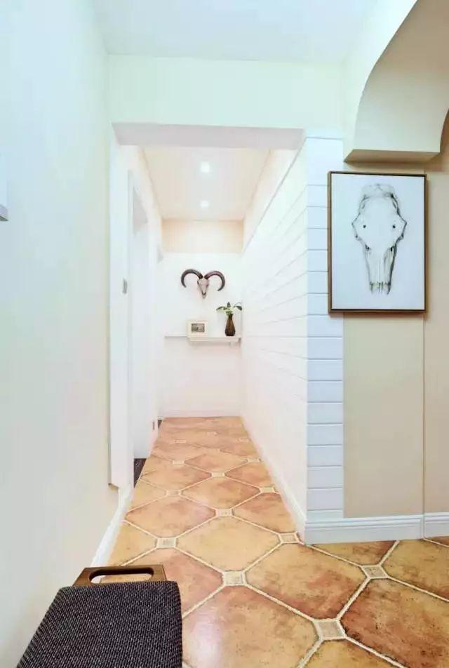 走廊盡頭這樣裝 真漂亮！