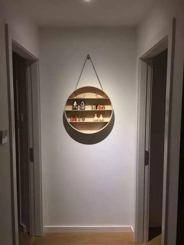 走廊盡頭這樣裝 真漂亮！