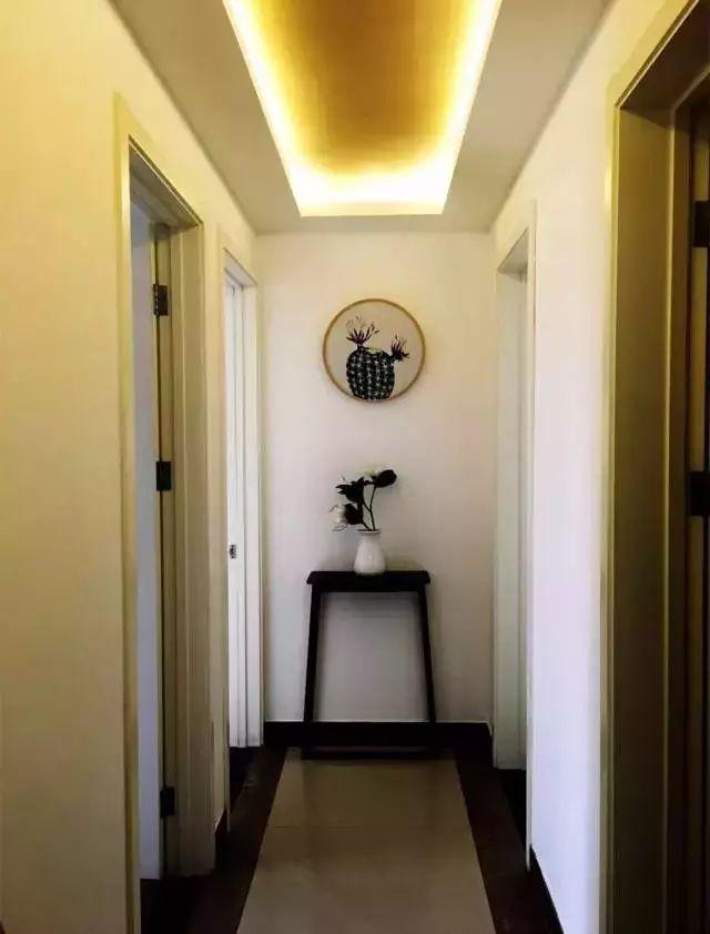 走廊盡頭這樣裝 真漂亮！