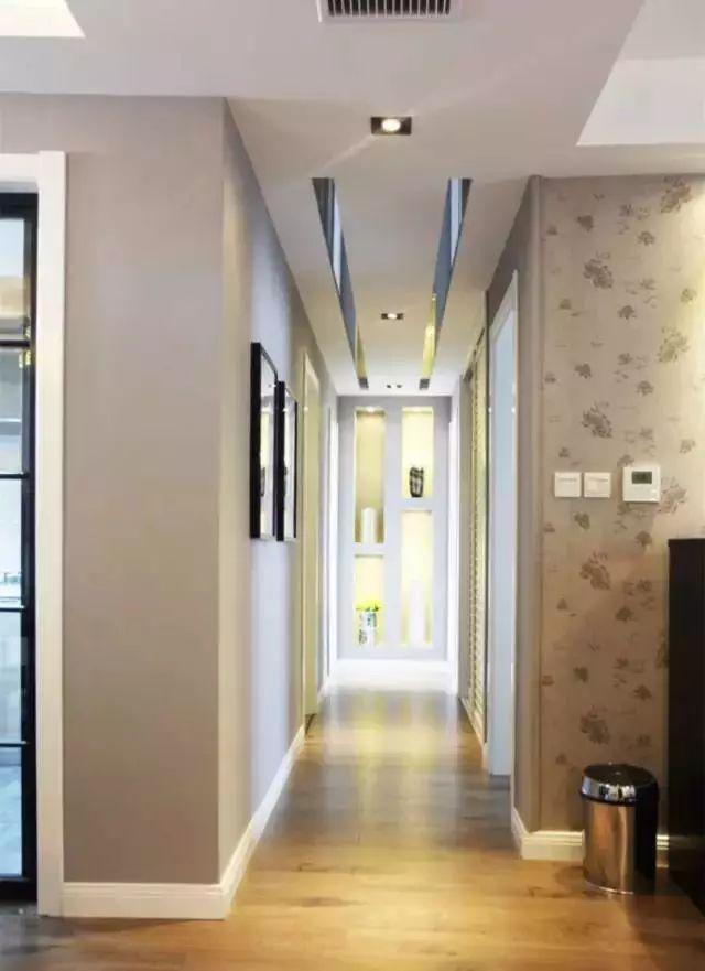 走廊盡頭這樣裝 真漂亮！