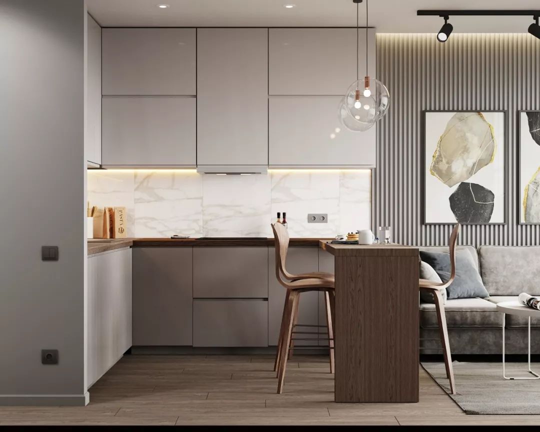 L型廚房設(shè)計，會選櫥柜就夠了嗎？_9