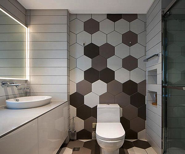 衛(wèi)生間瓷磚效果