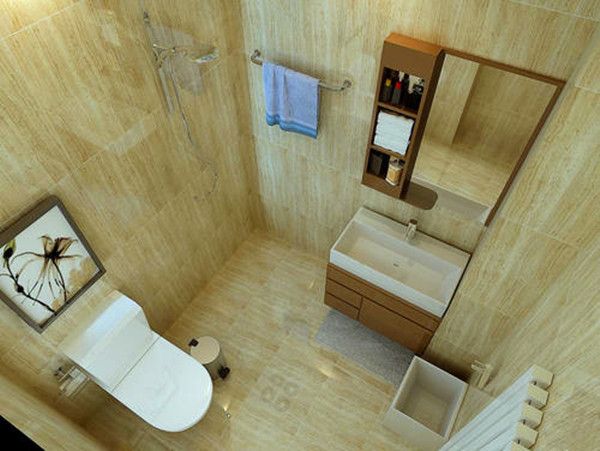 衛(wèi)生間俯視圖