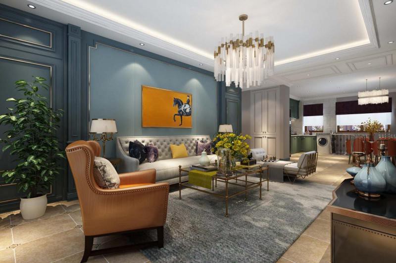 輕奢風格效果圖